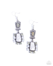 Load image into Gallery viewer, Synthetic Serenity Silver Earrings