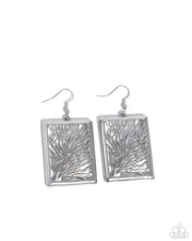 Load image into Gallery viewer, Textured Trial Silver Earrings