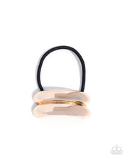 Load image into Gallery viewer, Headlining Hair Toss Gold Hair Tie