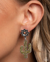 Load image into Gallery viewer, Cactus Cause Brown Earrings