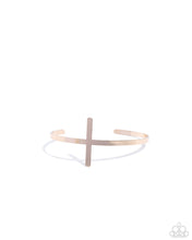 Load image into Gallery viewer, Holy Headline Gold Cuff Bracelet