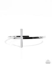 Load image into Gallery viewer, Holy Headline Silver Cuff Bracelet
