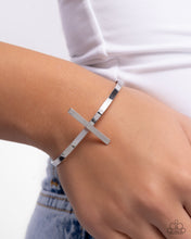 Load image into Gallery viewer, Holy Headline Silver Cuff Bracelet