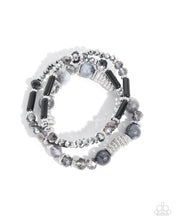 Load image into Gallery viewer, Colorful Conversation Black Bracelet