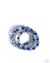 Load image into Gallery viewer, Supervisory Stack Blue Bracelet