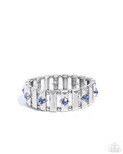 Load image into Gallery viewer, Dotted Dazzle Blue Bracelet