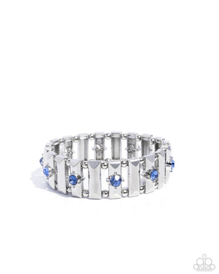 Dotted Dazzle Blue Bracelet