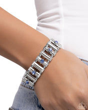 Load image into Gallery viewer, Dotted Dazzle Blue Bracelet