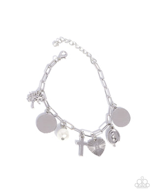 Charm Commitment White Bracelet