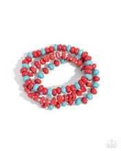 Load image into Gallery viewer, Rustic Residence Red Bracelet