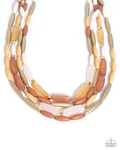 Load image into Gallery viewer, Milky Mambo Brown Necklace