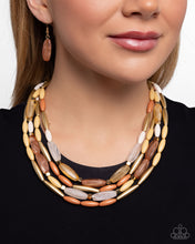 Load image into Gallery viewer, Milky Mambo Brown Necklace