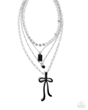 Load image into Gallery viewer, Coquette Cascade Black Necklace