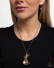 Load image into Gallery viewer, Easter Bunny Gold Necklace