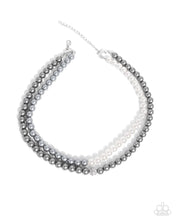 Load image into Gallery viewer, Pearly Paladin Silver Necklace