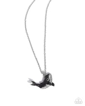 Load image into Gallery viewer, Whale Watching Silver Necklace