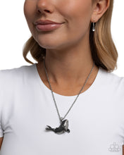 Load image into Gallery viewer, Whale Watching Silver Necklace