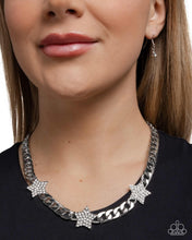 Load image into Gallery viewer, Uncle Sam Stars White Necklace