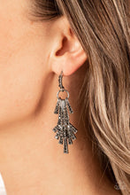 Load image into Gallery viewer, Fan of Glam Silver Earrings