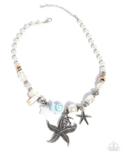 Load image into Gallery viewer, Coastal Cameo Blue Necklace