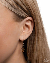 Load image into Gallery viewer, Floral Feint Brown Necklace