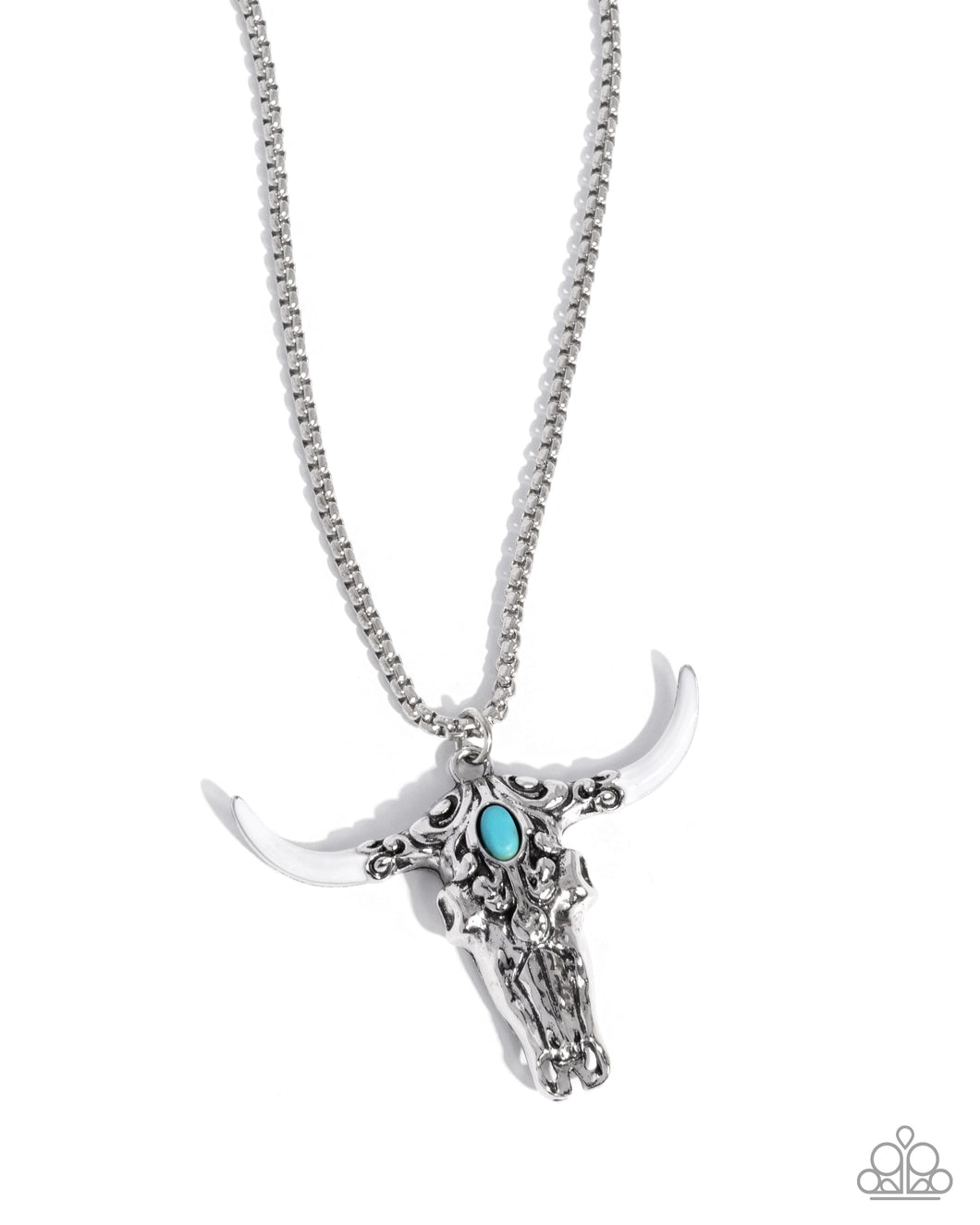 Longhorn Legacy White Necklace