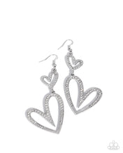 Load image into Gallery viewer, Power Couple White Earrings