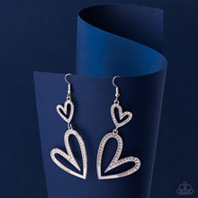 Load image into Gallery viewer, Power Couple White Earrings