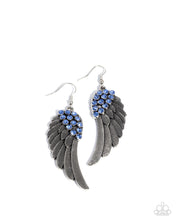 Load image into Gallery viewer, Angelic Abundance Blue Earrings