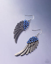 Load image into Gallery viewer, Angelic Abundance Blue Earrings