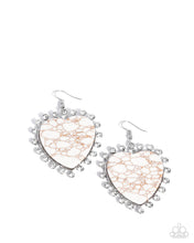 Load image into Gallery viewer, Dazzling Damsel White Earrings