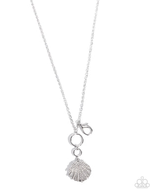 Seashell Socialite White Lanyard