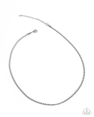 Rational Rope Mens Silver Necklace