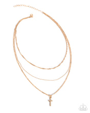 Load image into Gallery viewer, Divine Dedication Gold Necklace