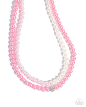 Load image into Gallery viewer, Pearly Paladin Pink Necklace