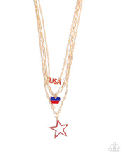 Load image into Gallery viewer, Unforgettable USA Gold Necklace
