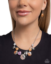 Load image into Gallery viewer, Oceanic Octave Orange Necklace