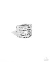 Load image into Gallery viewer, Textured Tenor Silver Ring