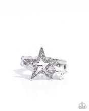 Load image into Gallery viewer, I Pledge Allegiance to the Stars White SB Ring