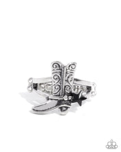 Load image into Gallery viewer, Boot Beginning Black Skinny Band Ring