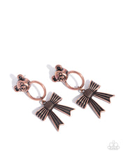Load image into Gallery viewer, Bear in Mind Copper Earrings
