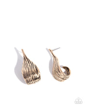Load image into Gallery viewer, Curly Comfort Gold Earrings
