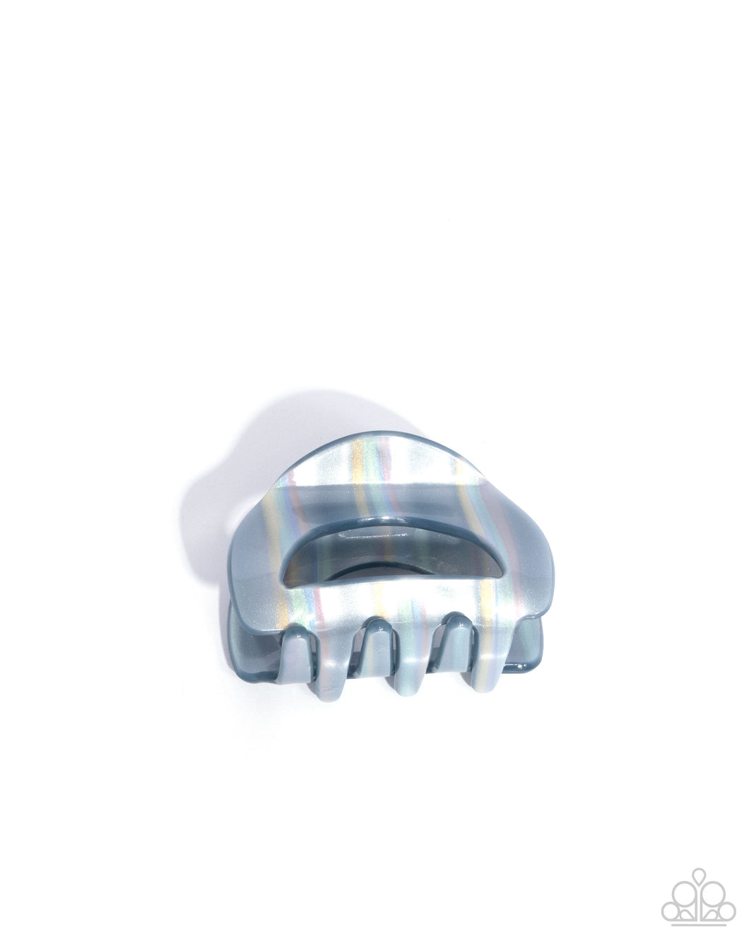 Striped Shopaholic Multi Hair Claw