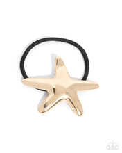 Load image into Gallery viewer, Sleek Starfish Gold Hair Tie