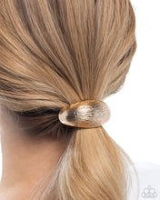 Load image into Gallery viewer, Iconic Indentation Gold Hair Tie