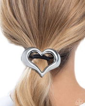 Load image into Gallery viewer, Cupid Call Silver Hair Tie