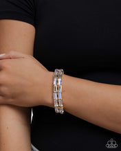 Load image into Gallery viewer, Symmetrical Statement Yellow Bracelet