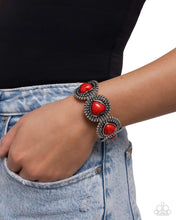 Load image into Gallery viewer, Rural Romance Red Bracelet