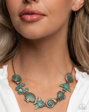 Load image into Gallery viewer, Coastal Shelf Copper Necklace