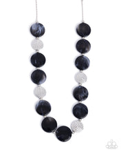 Load image into Gallery viewer, Swatch Shimmer Black Necklace